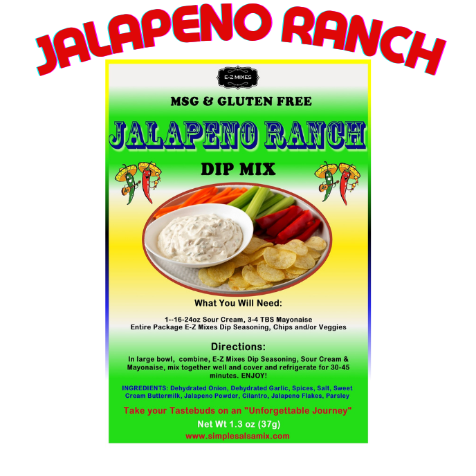 Jalapeno Ranch Dip