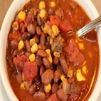 Simple Beef Taco Soup