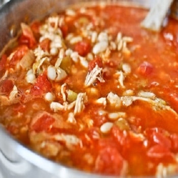 Chicken Chili with White Chili Beans