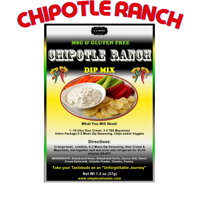 Chipotle Ranch Dip