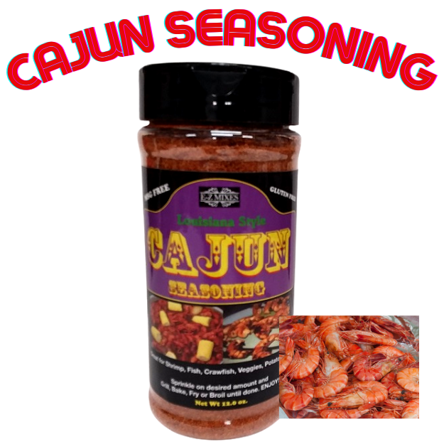 Natural Cajun Seasoning, No MSG Added* 5lb