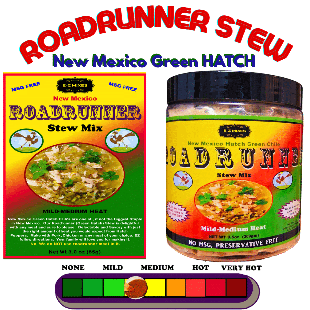 Roadrunner Stew (Hatch Green Chile)