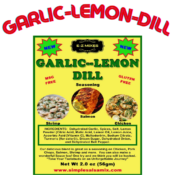 Garlic-Lemon-Dill Seasoning (NEW)