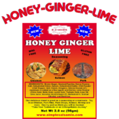 Honey Ginger Lime Seasoning
