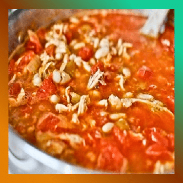 Chicken Chili with White Chili Beans
