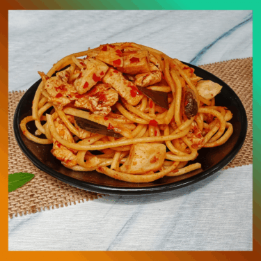 Simple Chicken Spaghetti