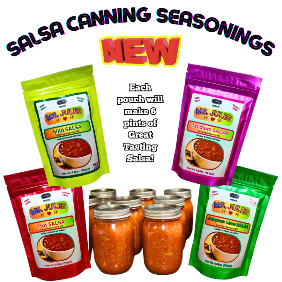MS JULES-SALSA CANNING SEASONINGS (New)
