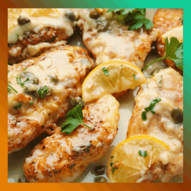 Creamy Garlic Chicken/Angel Hair Pasta