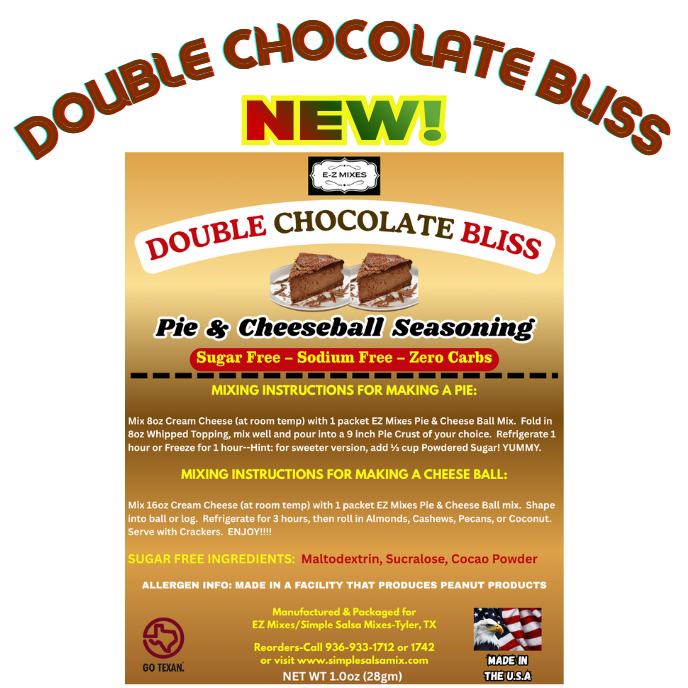 DOUBLE CHOCOLATE BLISS-NEW