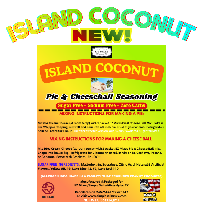 ISLAND COCONUT-NEW